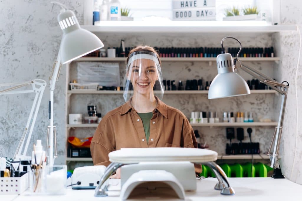 image of a nail care specialist